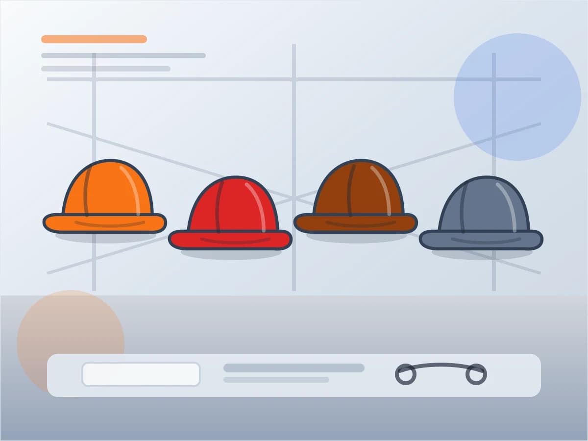 Orange, red, brown, and gray hard hats can help identify traffic roles, emergency duties, hot work, visitors, or spare stock.