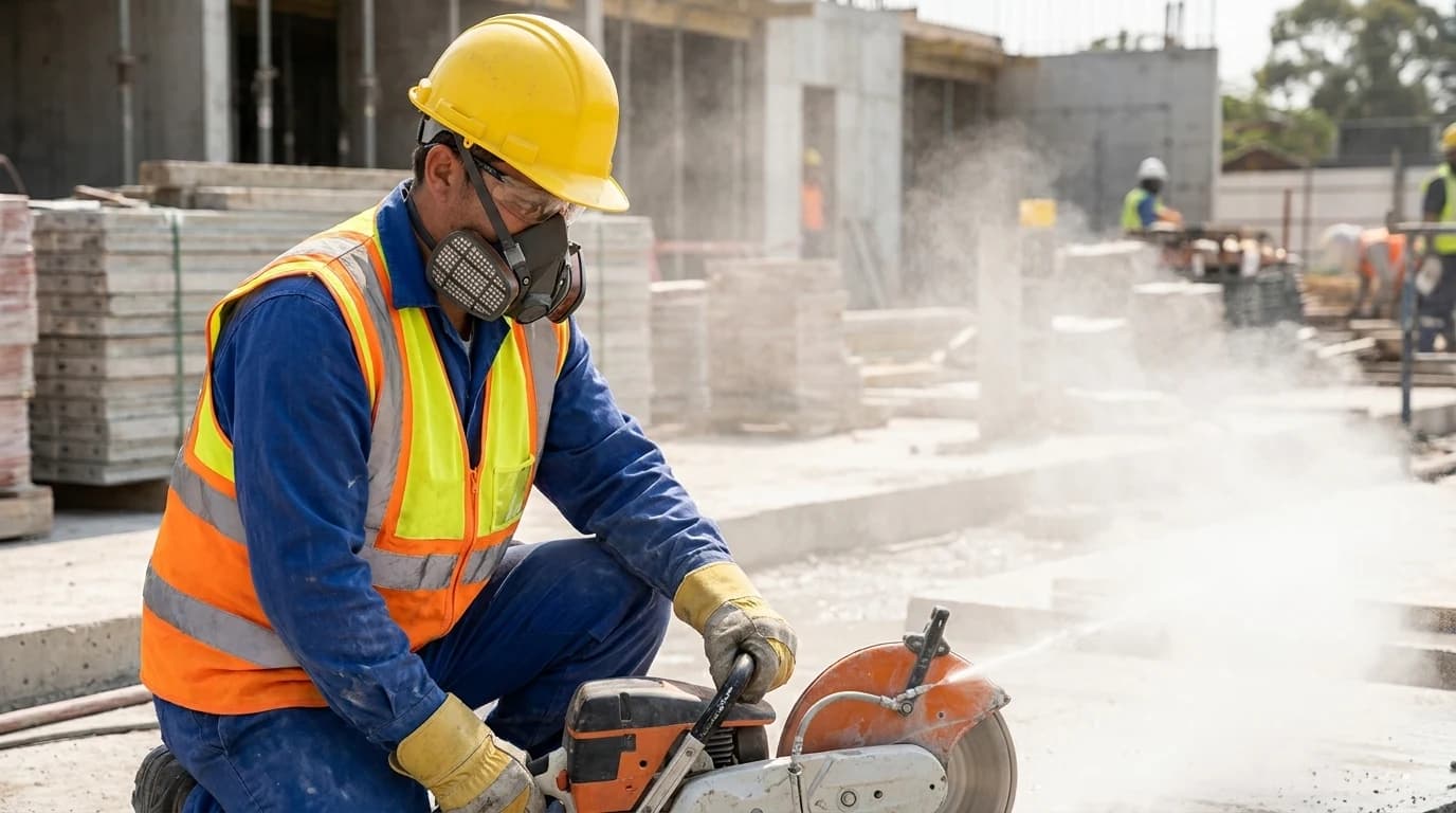 Respiratory Protection for Construction Dust and Fumes
