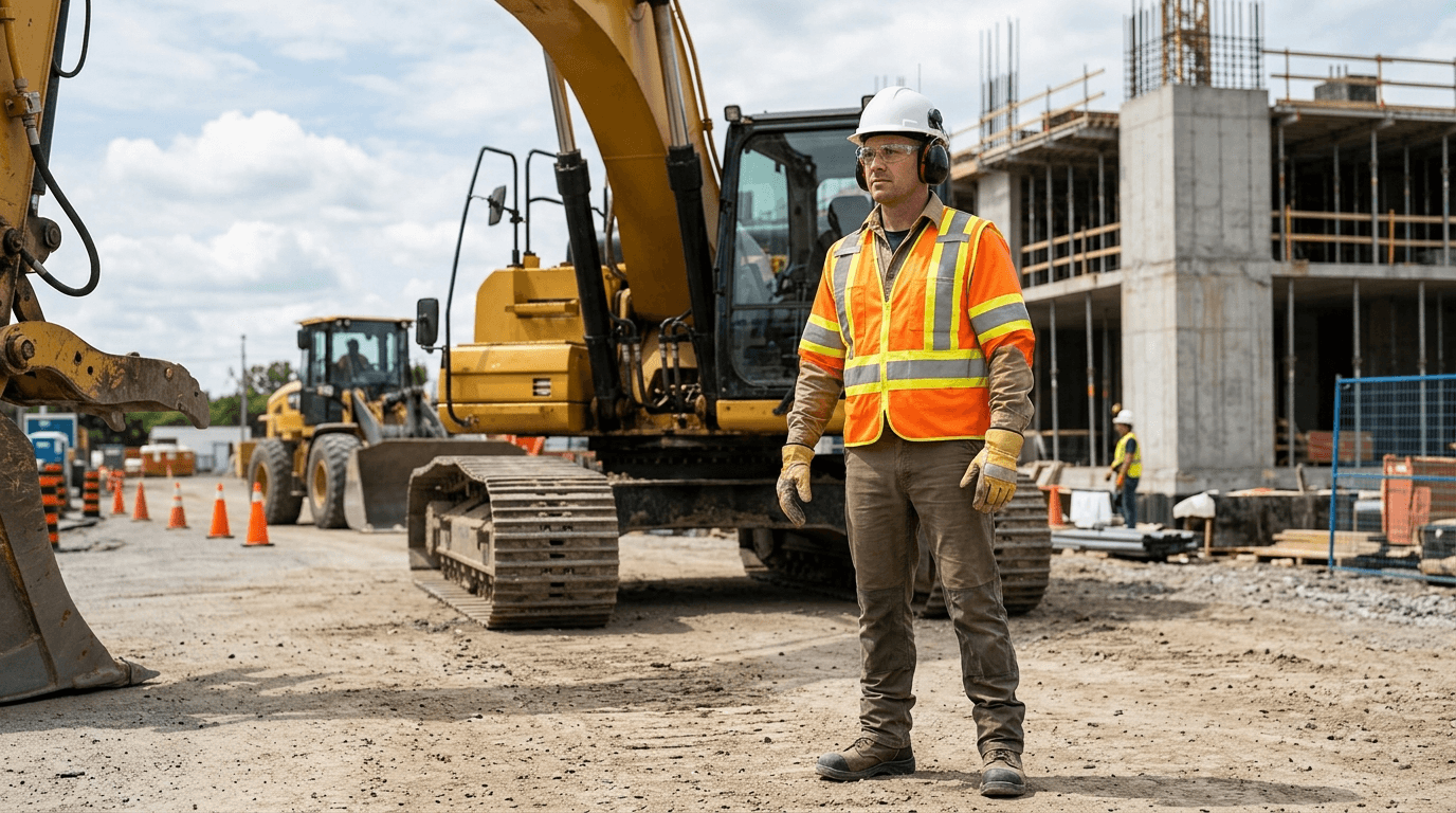 Heavy Equipment Operator PPE Checklist for Construction Sites