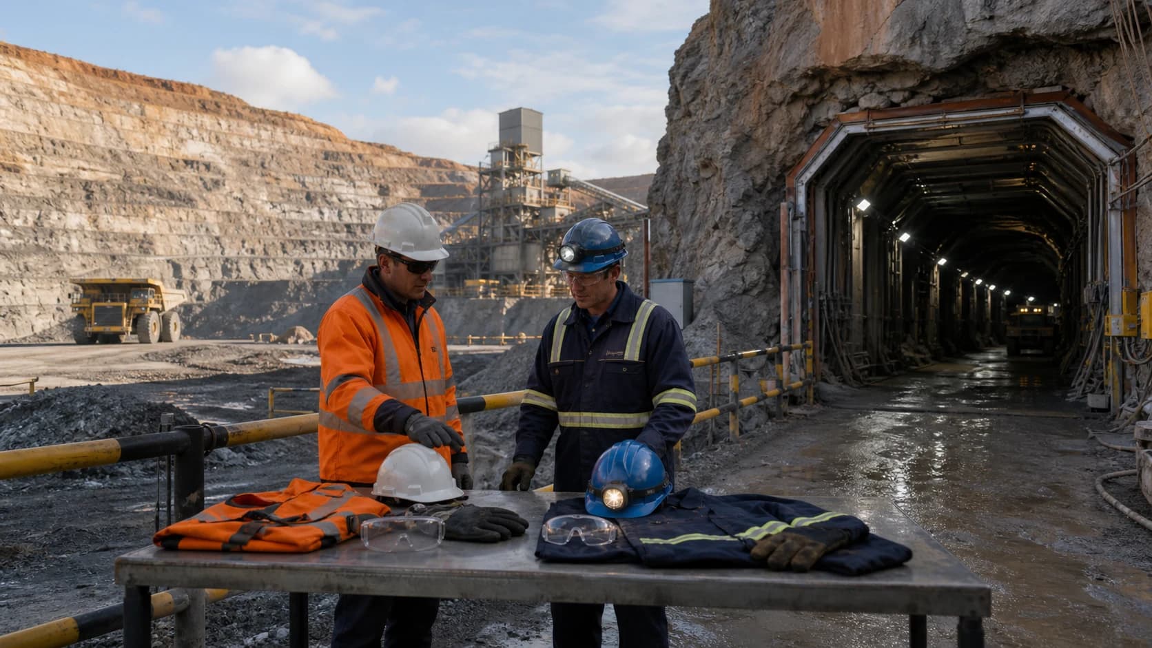 Open-Pit vs Underground Mining PPE: Key Differences