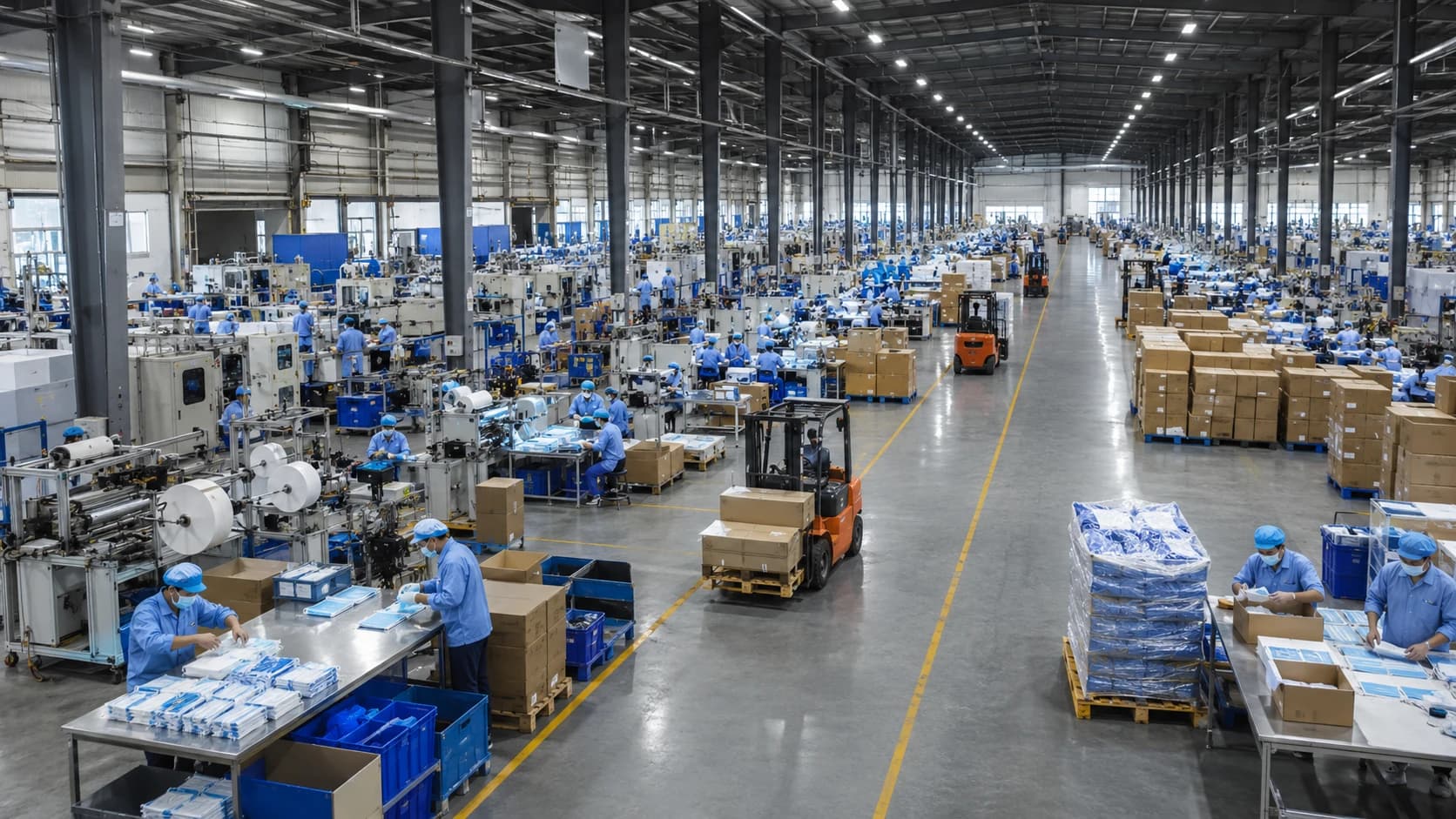 Laifappe production floor