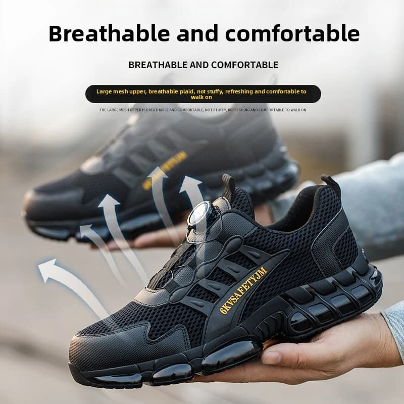 6kV Insulated Anti-Puncture Safety Shoes with Quick-Lace Dial 4