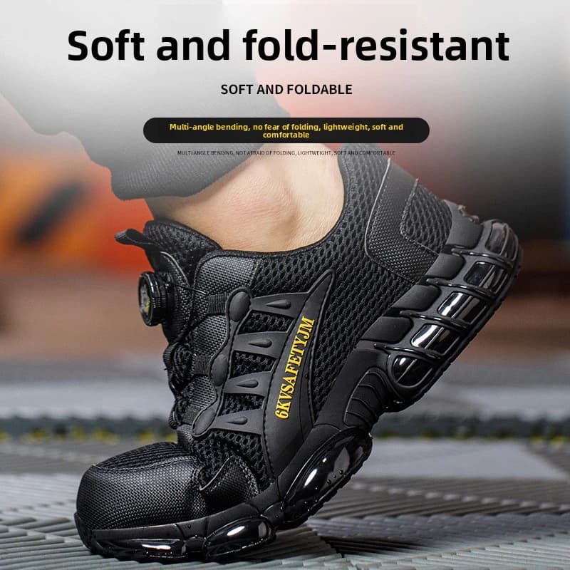 6kV Insulated Anti-Puncture Safety Shoes with Quick-Lace Dial 3