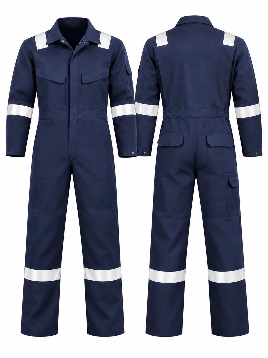 Flame-Retardant Anti-Static Reflective Coverall - Image 5