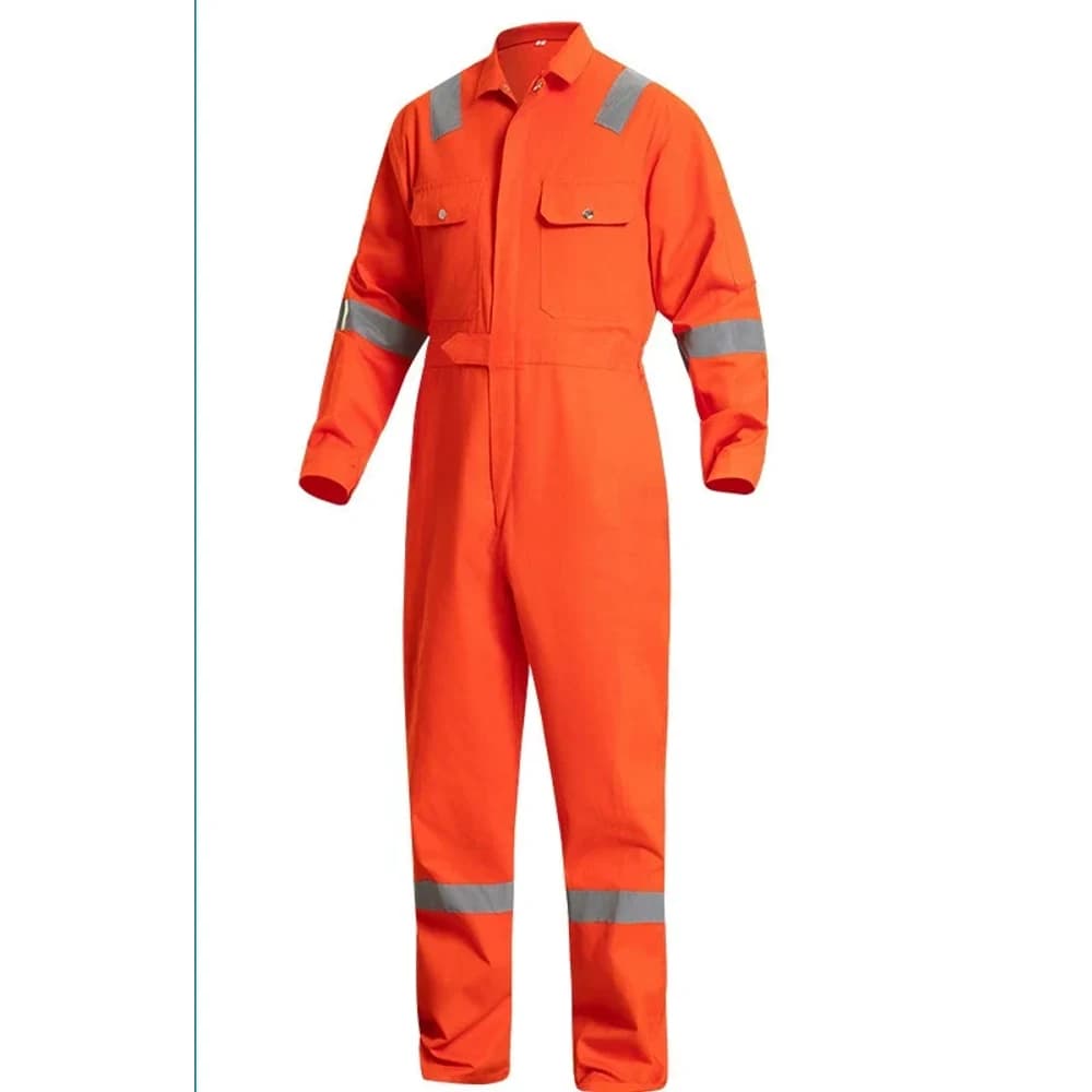 Cotton Button Work Coverall 3
