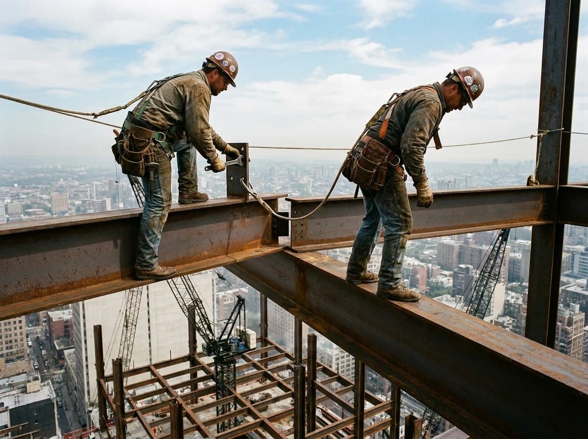 Steel erection and structural work