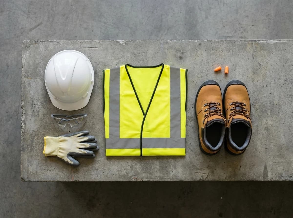 A baseline PPE package gives every worker a consistent entry layer before task-specific hazards are added.