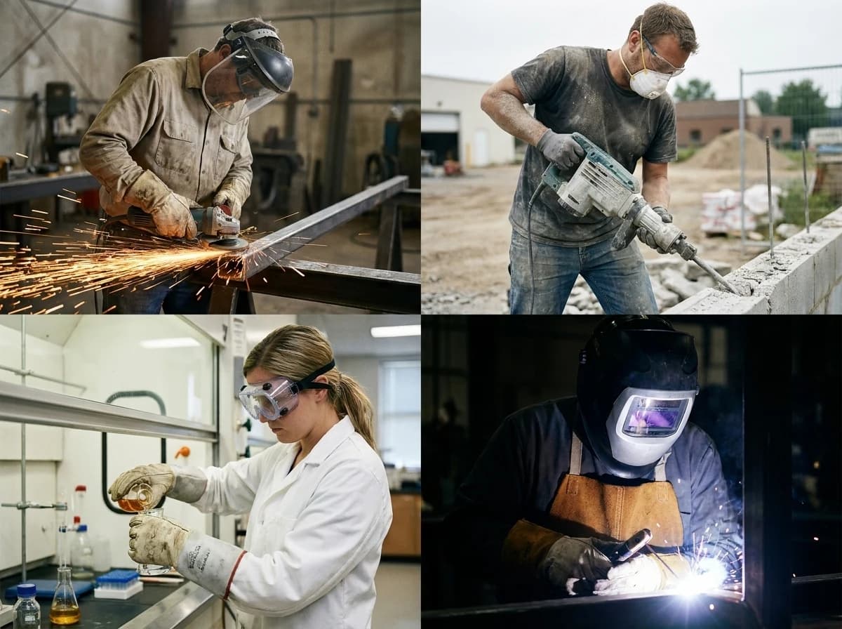 A better construction eye PPE program starts by matching the protector to the task rather than forcing one product across the whole site.