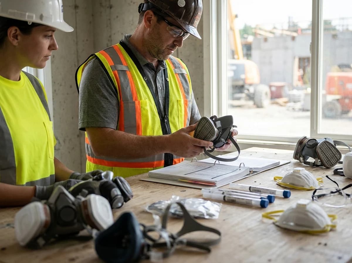 Construction respiratory protection becomes a program decision when respirators are required by OSHA or by the employer.