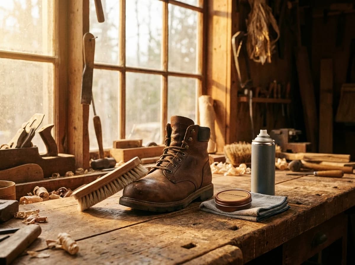 Routine cleaning, inspection and re-waterproofing extend the protective life of safety boots.