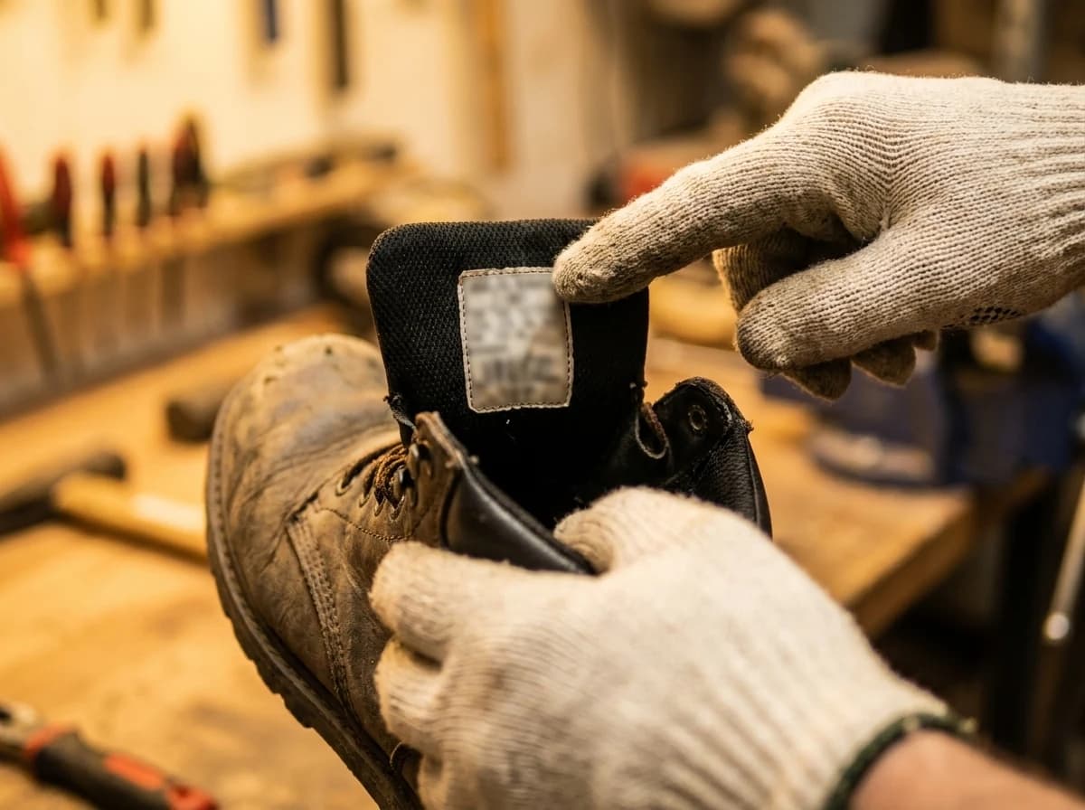 A safety boot label tells you, in minutes, whether it matches your hazard assessment.