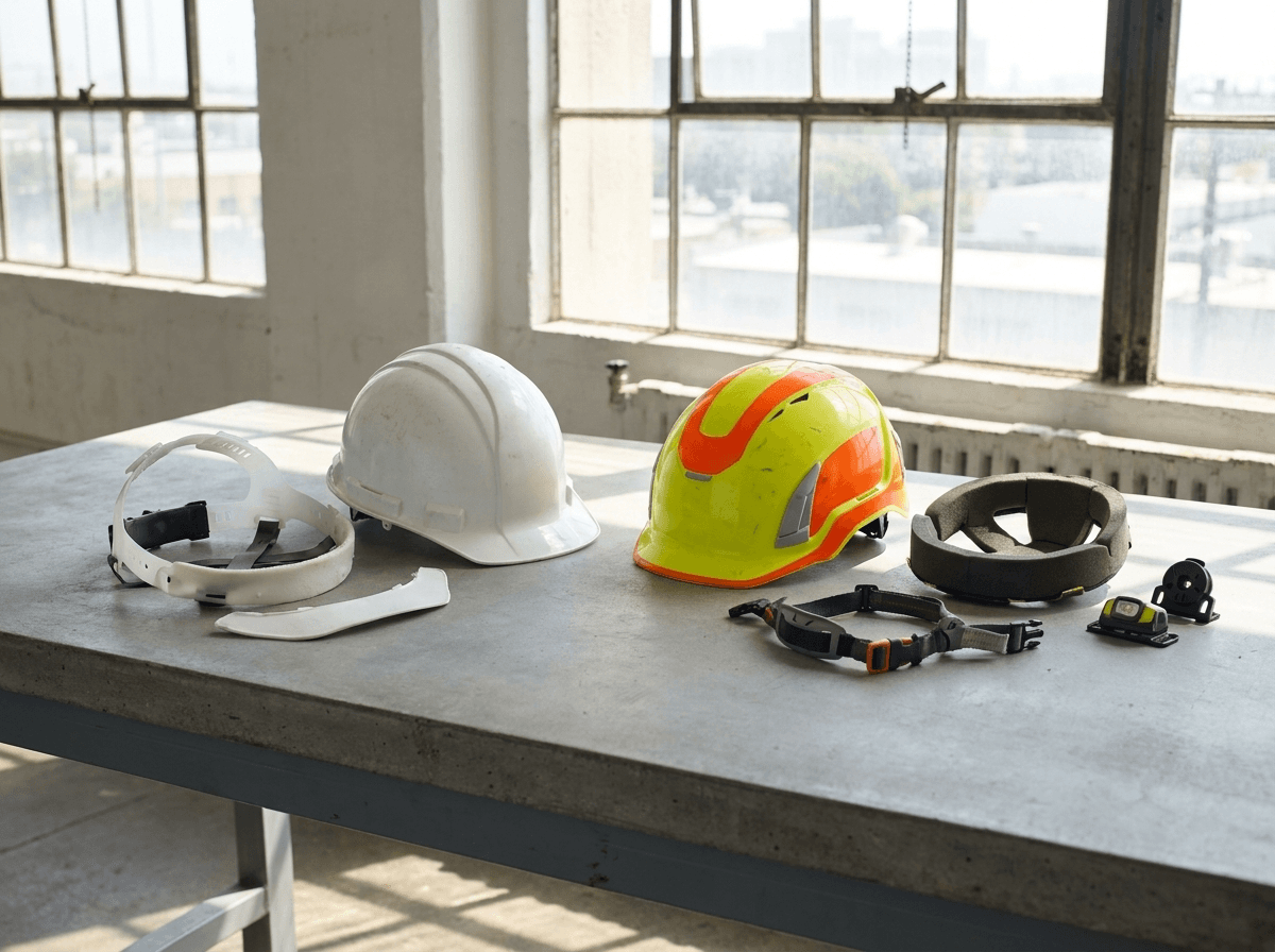 Hard hats and safety helmets differ by shell style, retention, side-impact options, and accessory integration.