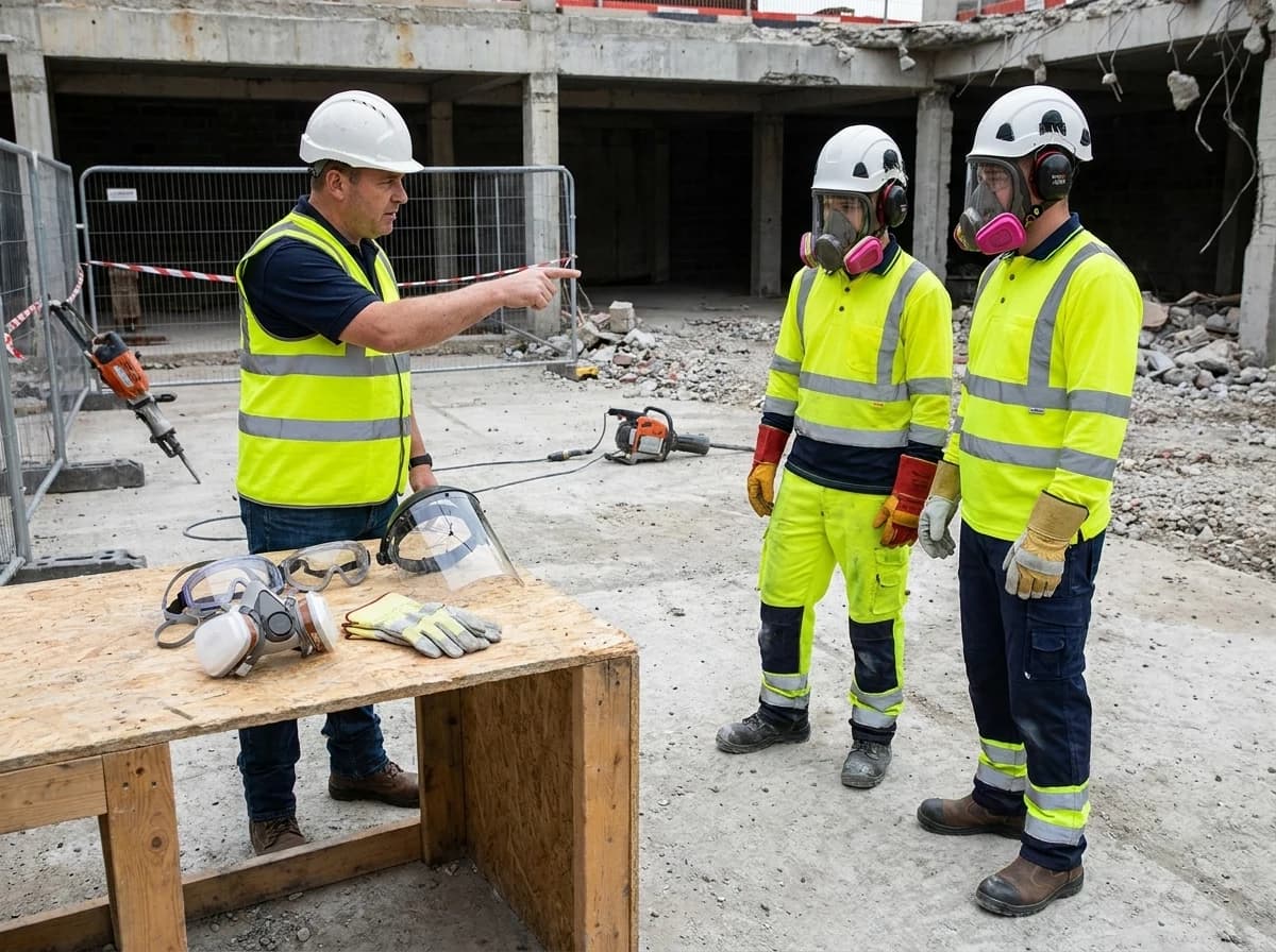 Most demolition PPE mistakes come from weak compatibility checks, missing replacement stock, and using baseline PPE for task-specific hazards.