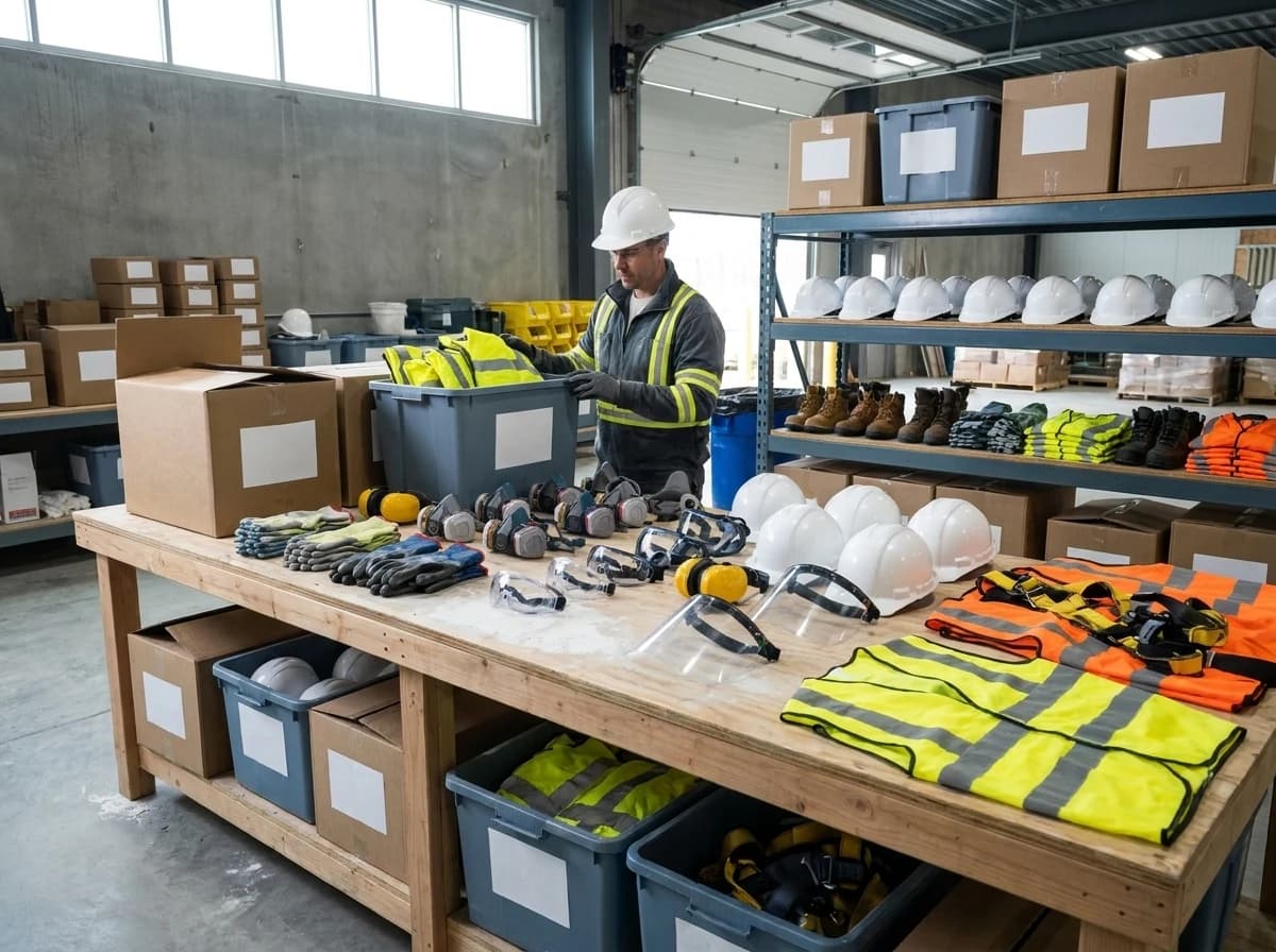 Demolition PPE procurement should specify role-based kits, replacement stock, compatibility, documentation, and reorder rules.