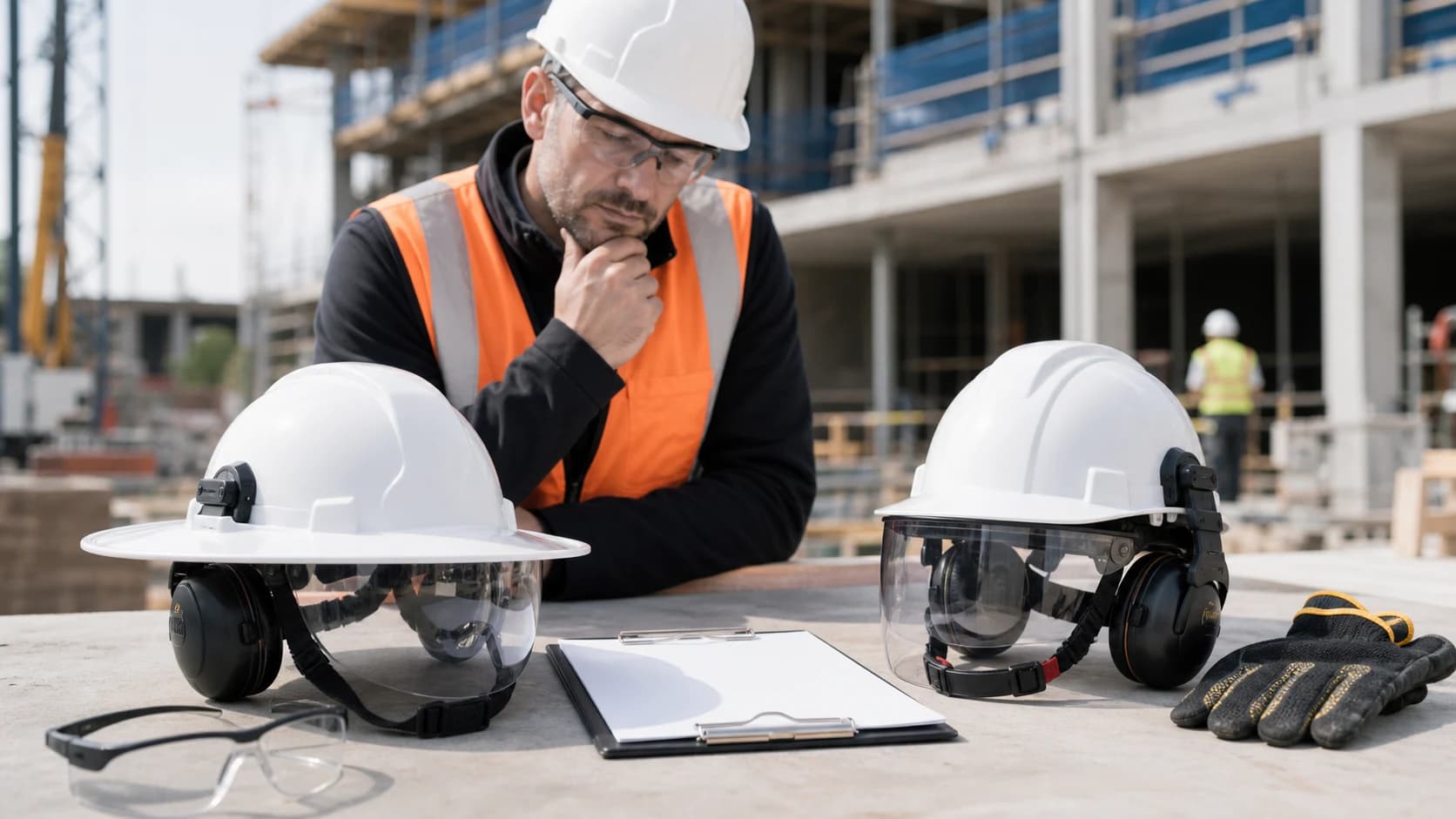 Full Brim vs Cap Style Hard Hats for Construction Buyers