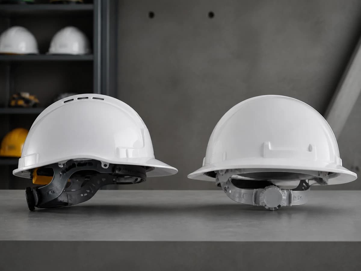 Hard hat Type and Class markings should be confirmed before color is assigned by role or project rule.