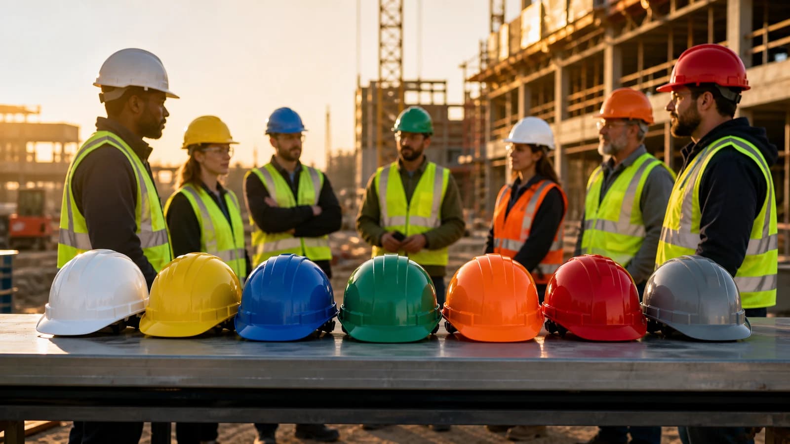 Hard Hat Color Codes on Construction Sites: Buyer Guide