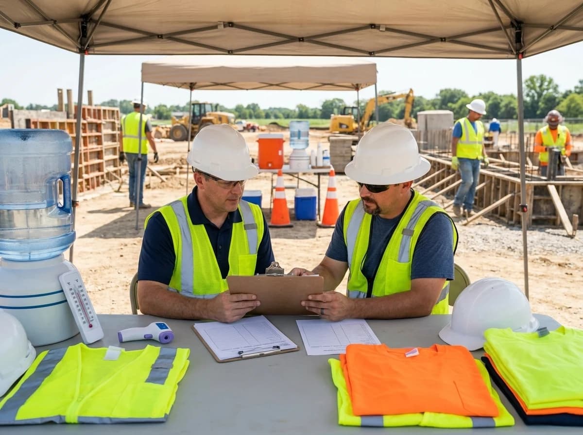 OSHA heat enforcement makes hot-weather planning a practical issue for construction supervisors and PPE buyers.