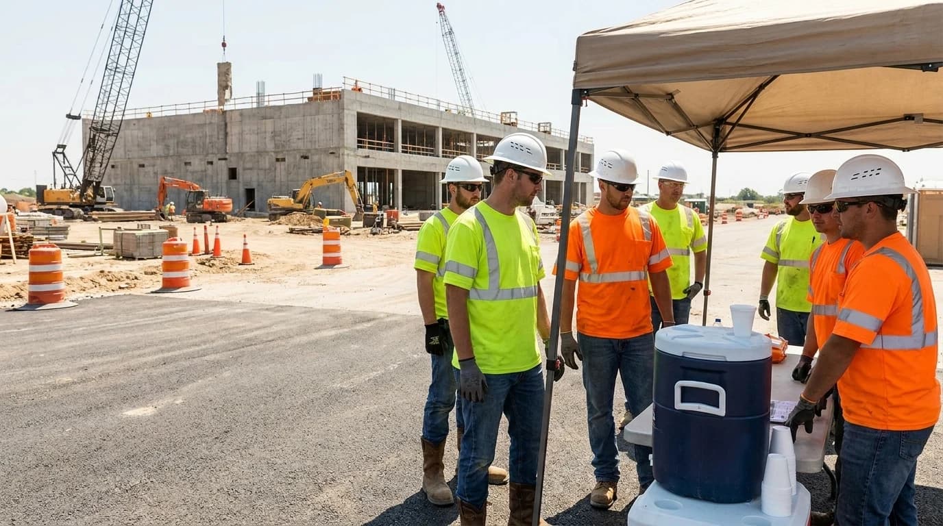 Heat Stress PPE for Construction Workers: Hot Weather Safety Gear and Checklist