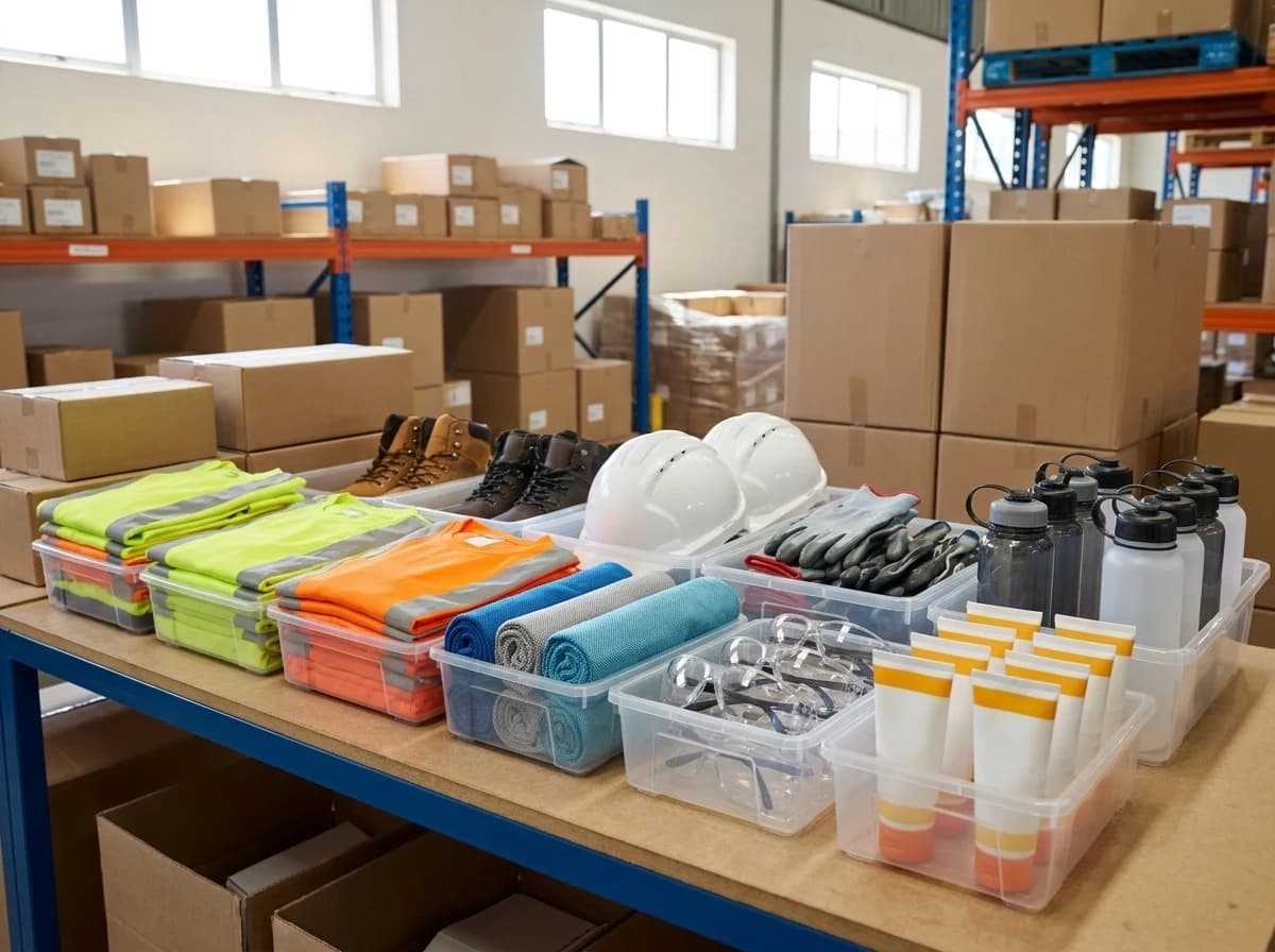 Hot-weather PPE procurement should specify breathability, fit, standards, replacement stock, cooling support, and hydration equipment together.