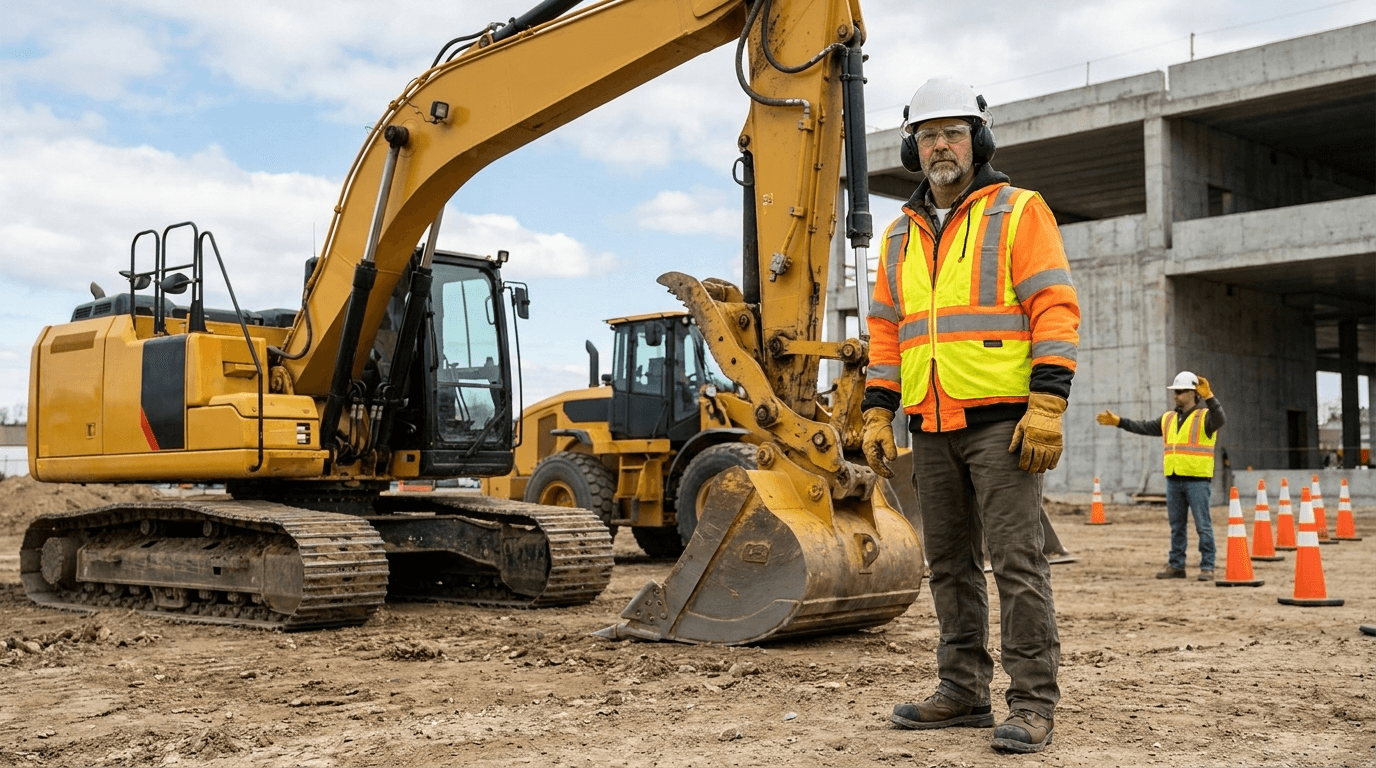Heavy Equipment Operator PPE Checklist for Construction Sites