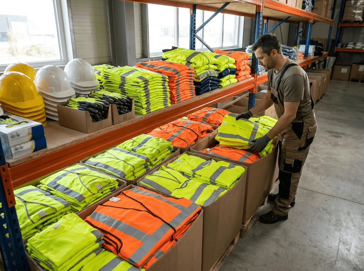 Bulk hi-vis procurement should specify class, standard, size range, garment type, climate needs, documentation, and replacement stock.