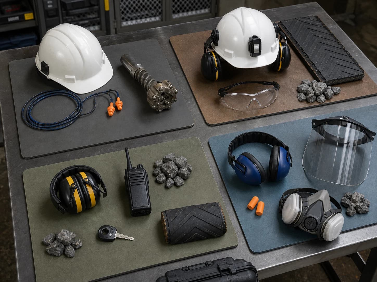 Drilling, crushing, screening, haulage, and maintenance require different fit, compatibility, and communication trials.