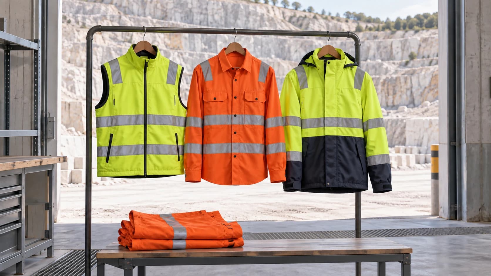 High-Visibility Workwear for Mining and Quarry Crews