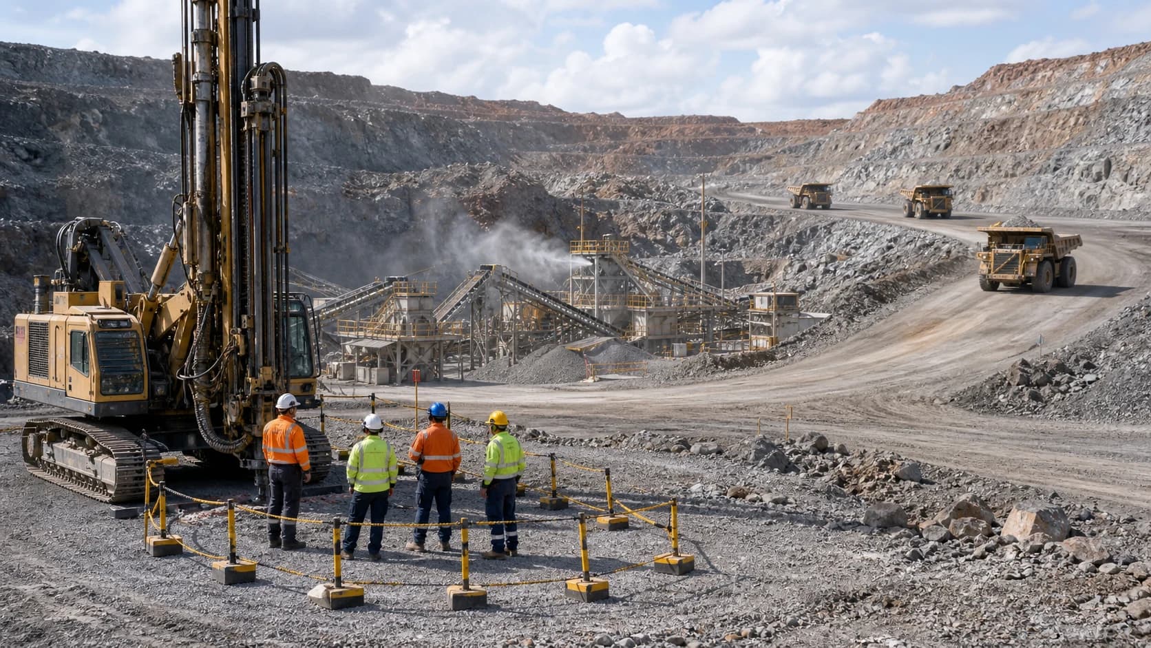 Mining PPE Checklist by Task: Drilling, Crushing, Haul Roads & Processing