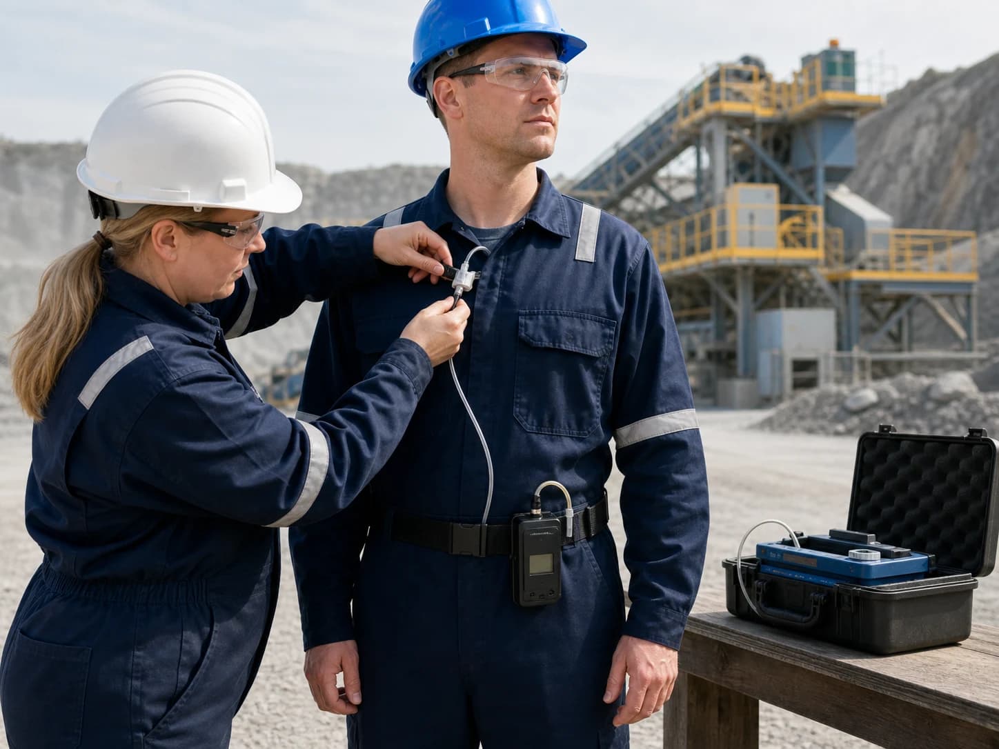 Personal breathing-zone sampling should represent the worker, task, controls, material, production rate, and full-shift conditions.