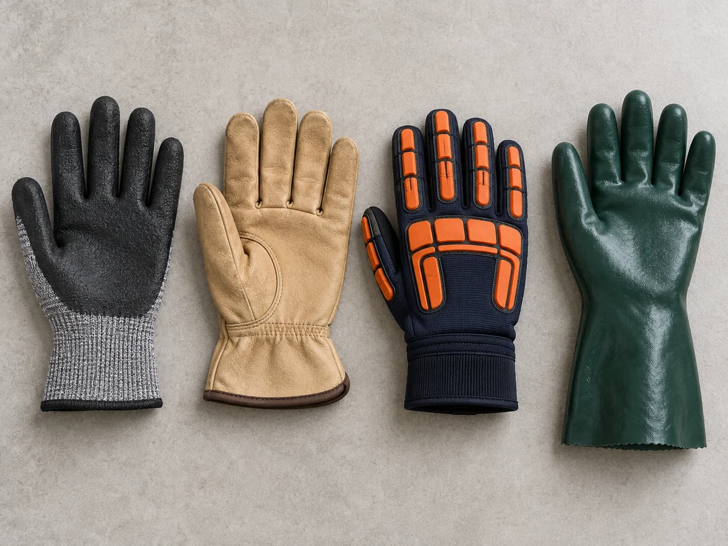 Compare liner, palm, reinforcement and cuff construction alongside the exact model's test information.