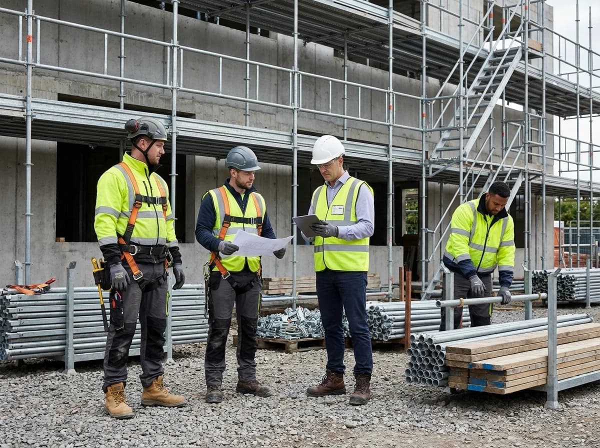 Scaffold erectors, users, inspectors, and ground crews do not always need the same PPE package.
