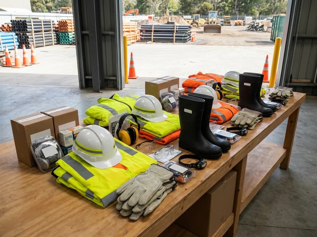 Trenching PPE procurement should package baseline kits, mud and utility modules, replacement stock, and documentation together.