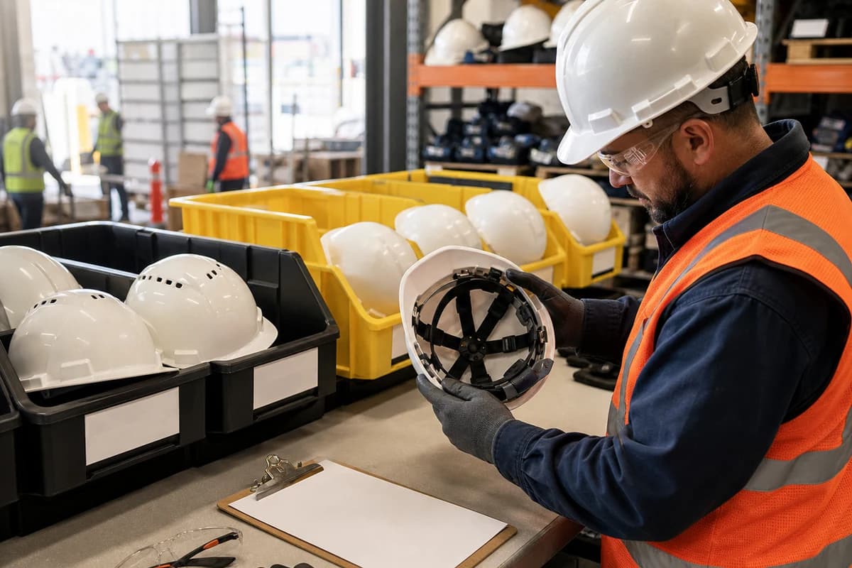 Inventory controls help keep vented Class C stock out of electrical work zones.