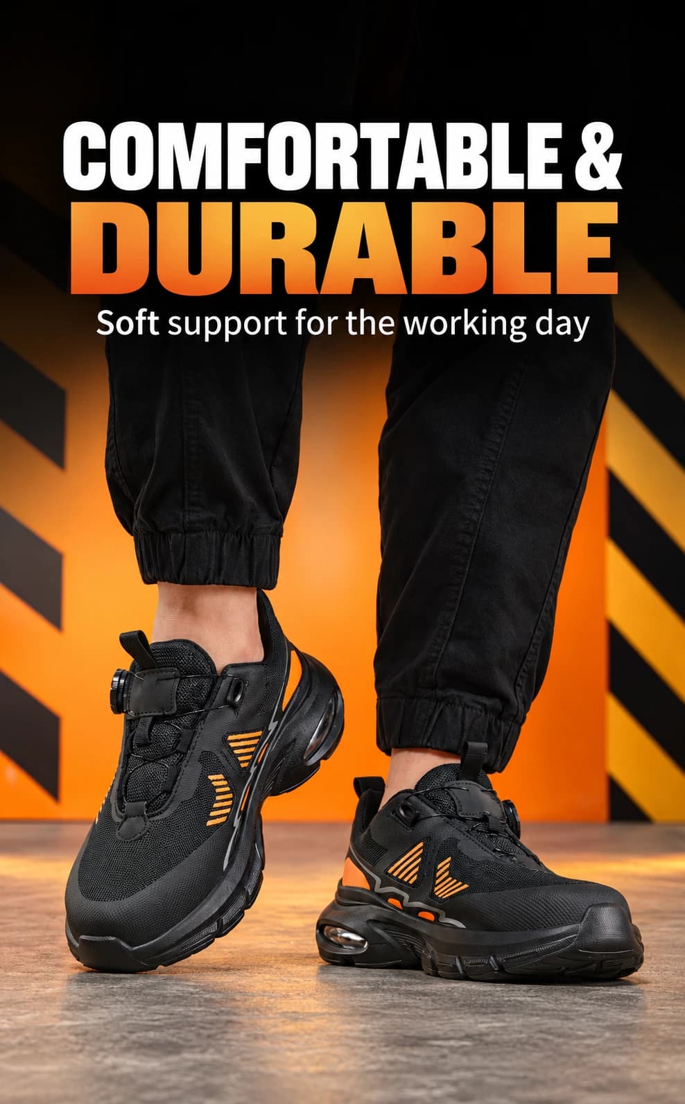 Everyday comfort with a cushioned sole