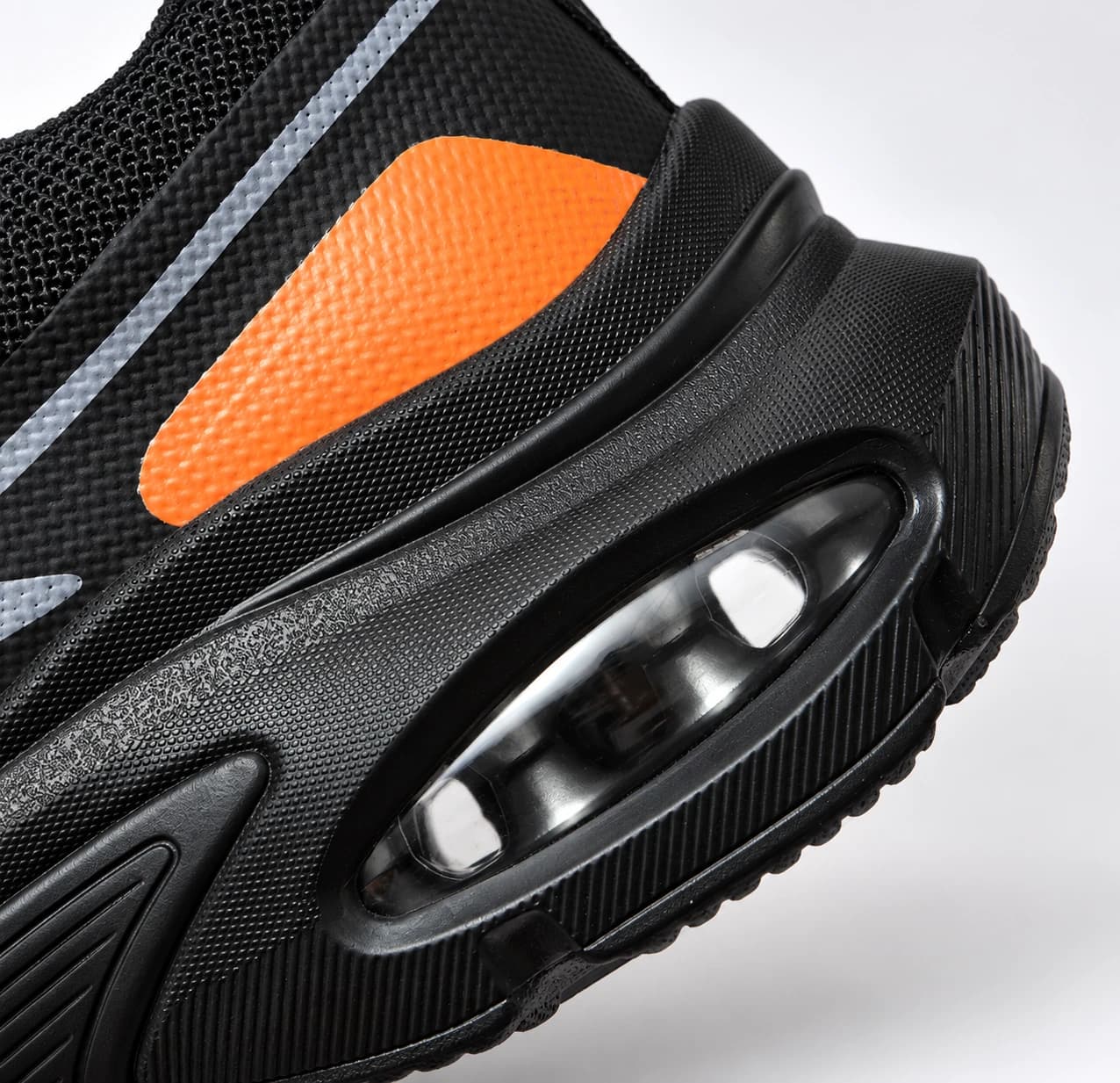 Heel air cushion close-up