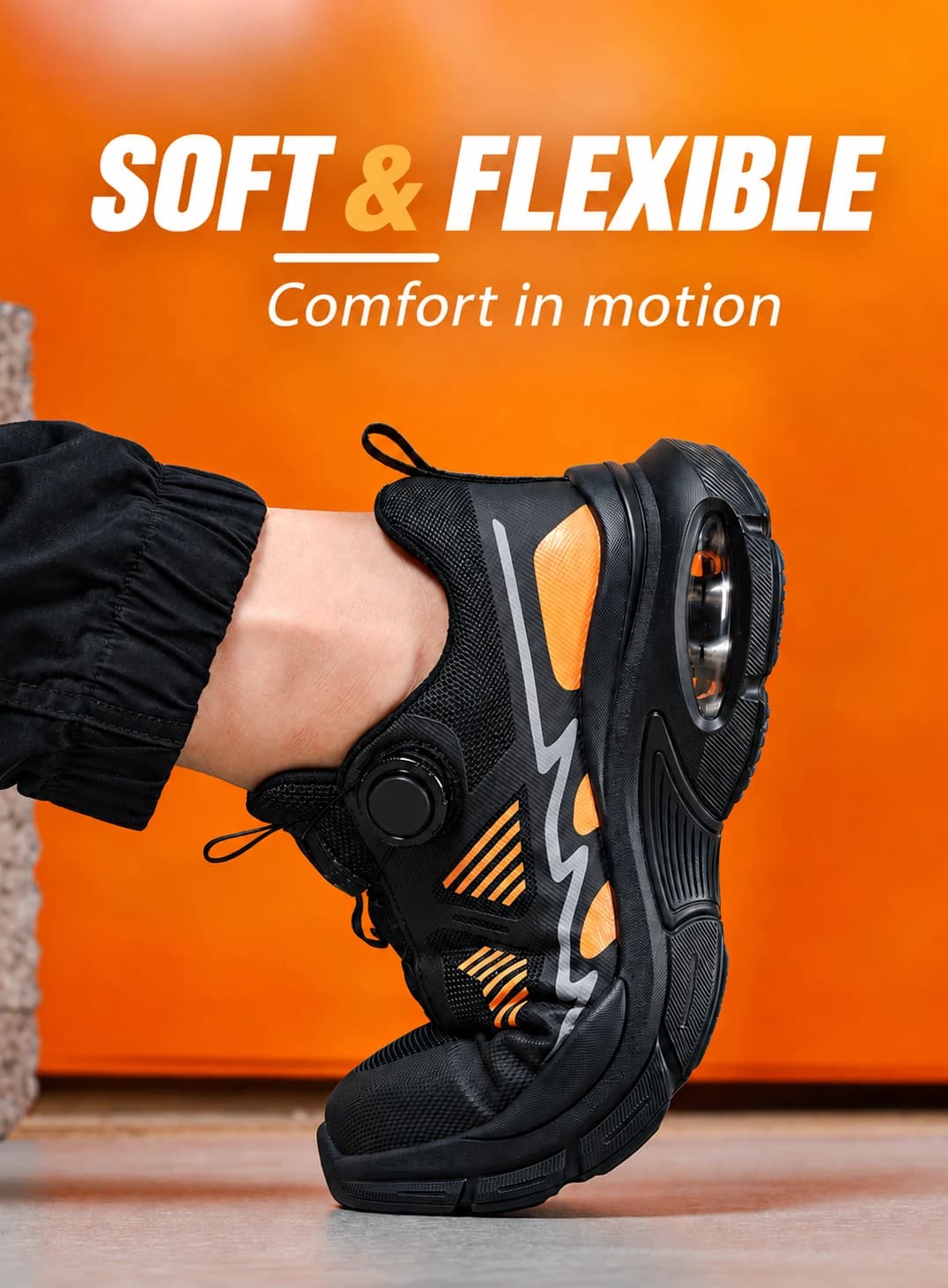 Soft and flexible shoe construction