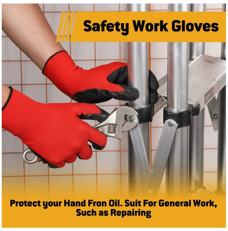 Work gloves for general repair tasks
