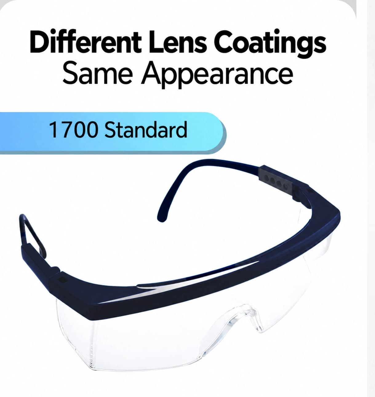 1700 standard lens coating details