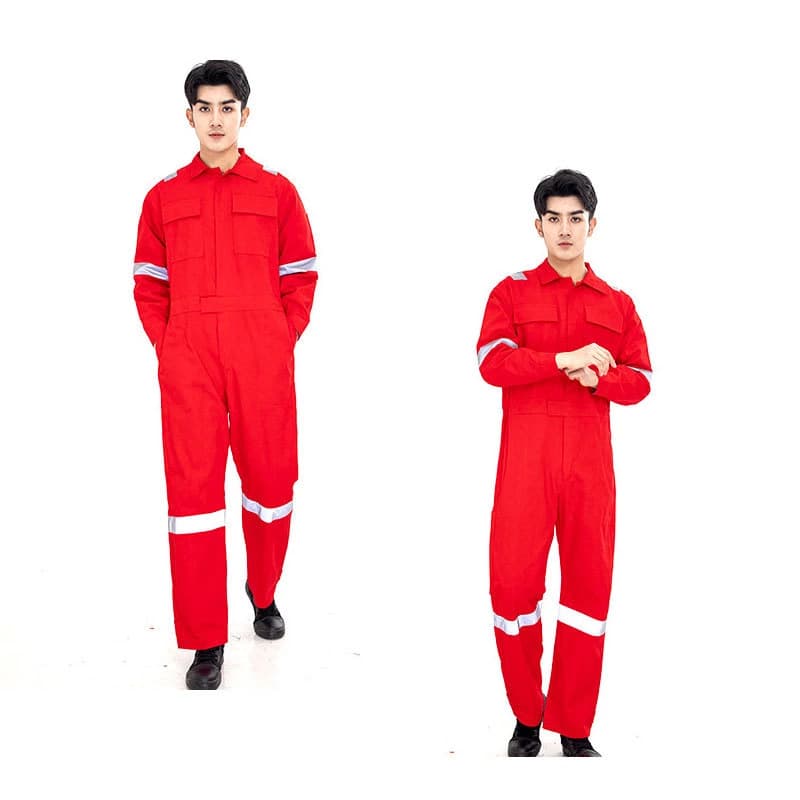 Cotton Reflective Work Coverall