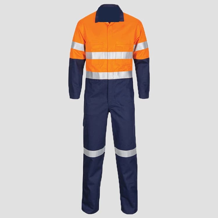 Custom Flame-Resistant Anti-Static Reflective Coverall