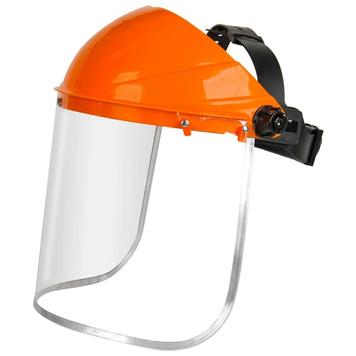 Clear PC Grass Trimmer Face Shield with Adjustable Headgear