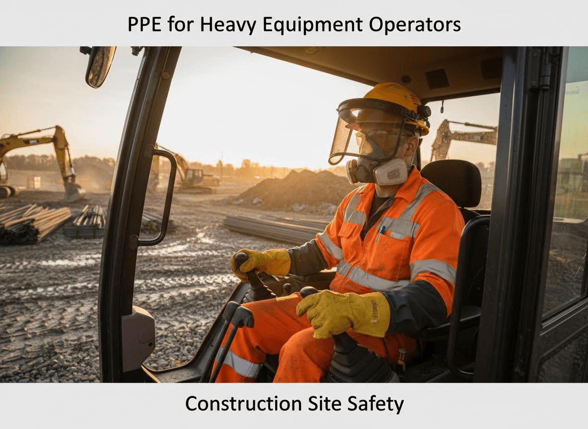 PPE for Heavy Equipment Operators on Construction Sites
