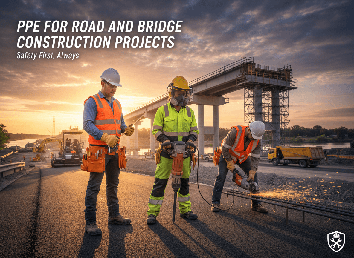 PPE for Road and Bridge Construction Projects